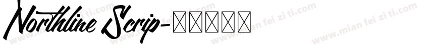 Northline Scrip字体转换